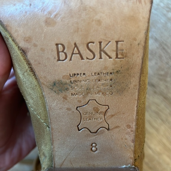 Baske California Real Leather heeled sandals - Picture 2 of 8